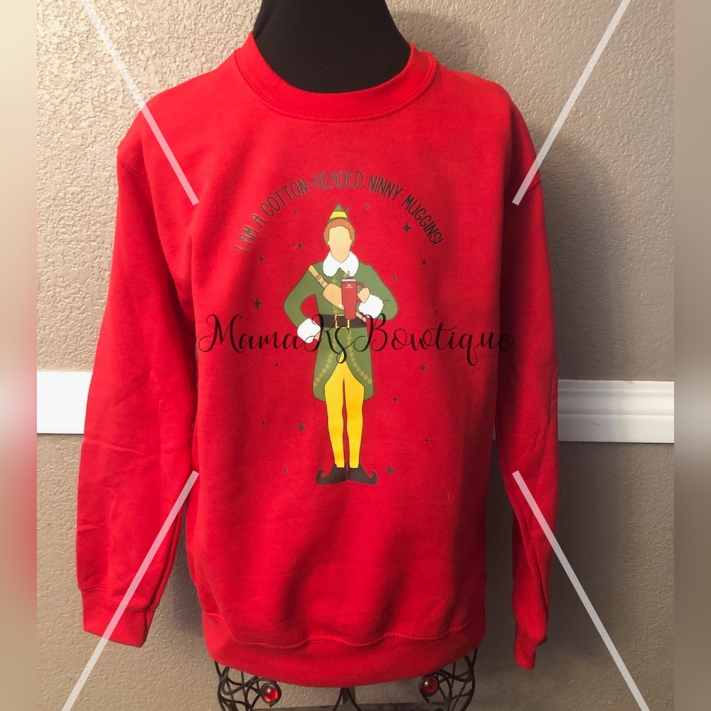 {Boutique} Buddy The Elf Crewneck
